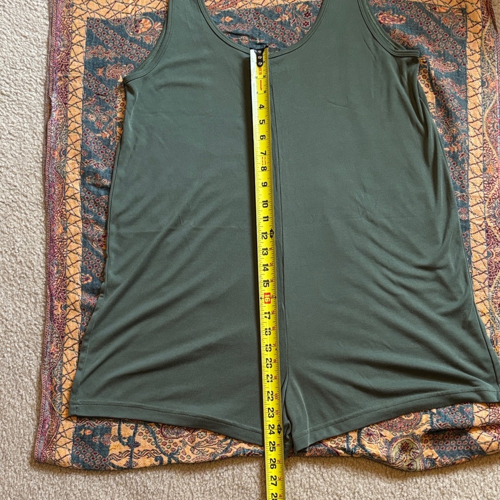 Marine Layer Olive Green Sleeveless Romper - Picture 5 of 8